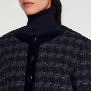 Short tweed jacket