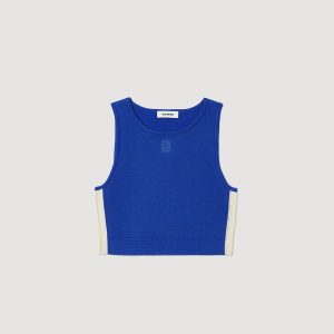 Knit crop top