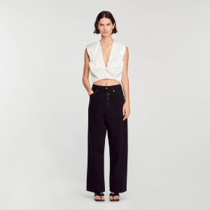 Wide-leg jeans