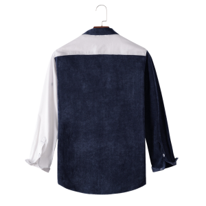 White Black Full Sleeve Shirt
